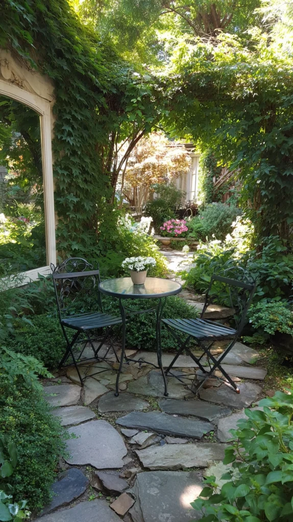 14 Garden Seating Ideas Tucked Into Unexpected Corners 11 ws 10