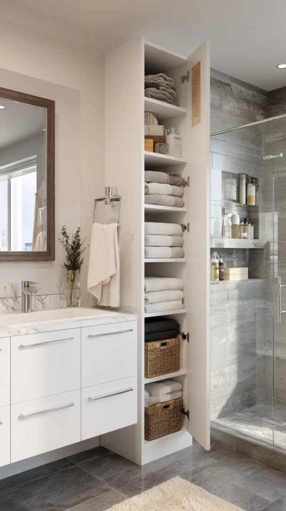 15 Slim Storage Ideas for Narrow Gaps