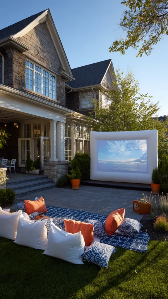 15 Backyard Movie Night Setup Ideas 2 yt 1