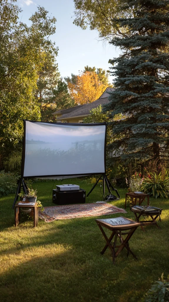 15 Backyard Movie Night Setup Ideas 11 yt 10