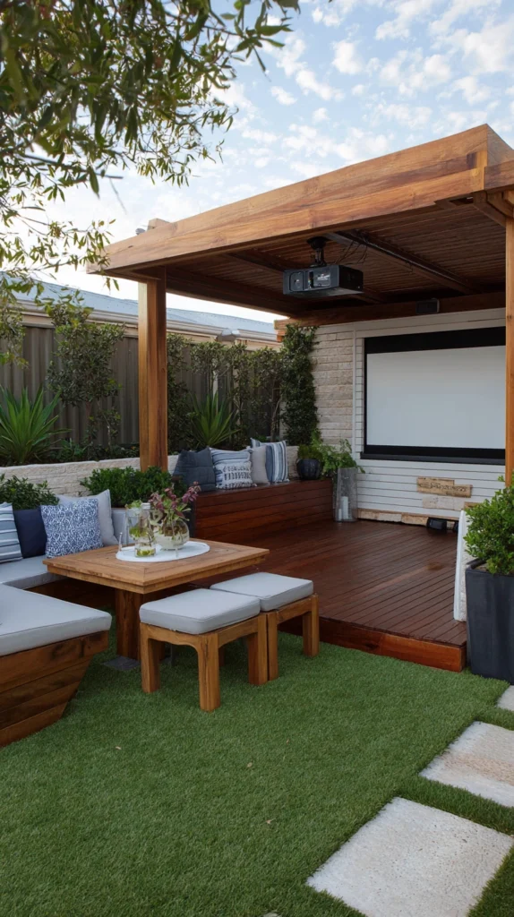 15 Backyard Movie Night Setup Ideas 13 yt 12