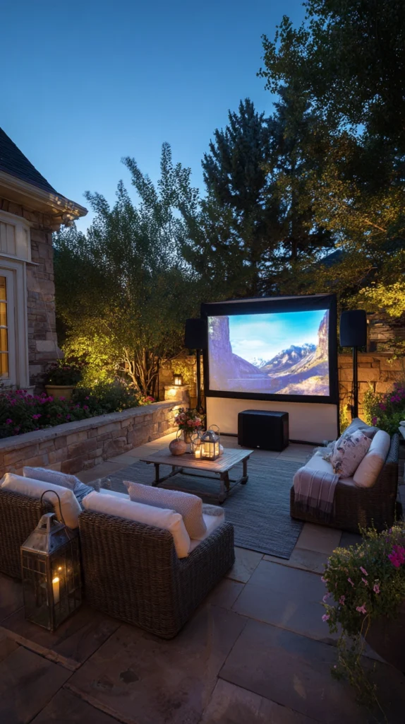 15 Backyard Movie Night Setup Ideas 4 yt 3