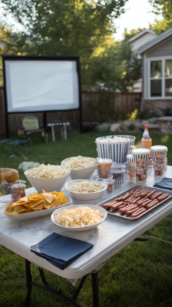 15 Backyard Movie Night Setup Ideas 6 yt 5