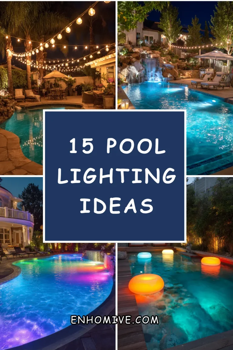15 Pool Lighting Ideas That Transform Your Backyard After Dark