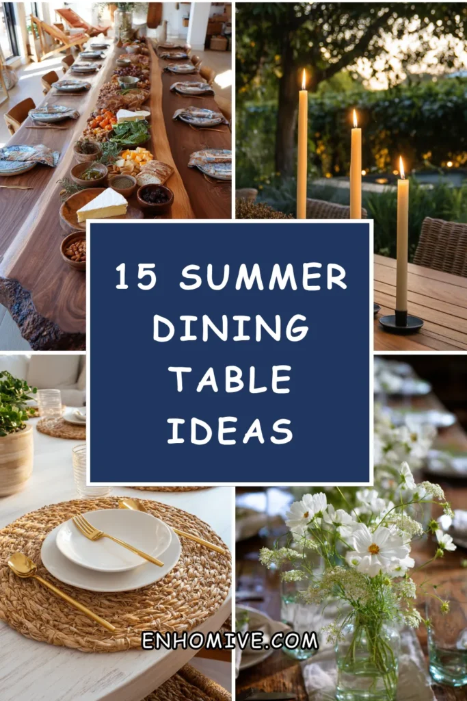 15 Summer Dining Table Ideas for Warm-Weather Gatherings 1 How 10