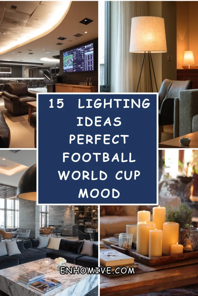 15 Living Room Lighting Ideas That Set the Perfect Football World Cup Mood 1 How 11