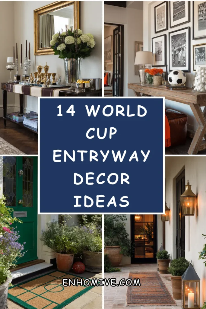 14 World Cup Entryway Decor Ideas to Welcome Guests in Style 1 How 12