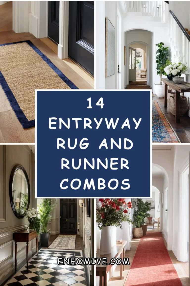 14 Entryway Rug and Runner Combos That Lay the Red Carpet for Guests