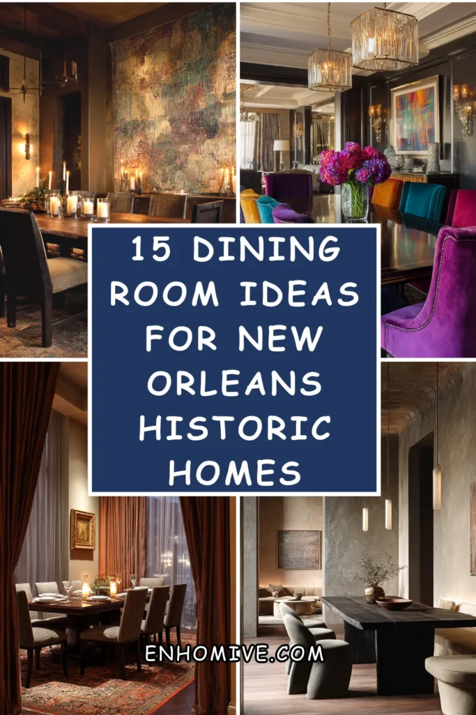 15 Dark Moody Dining Room Ideas for New Orleans Historic Homes 1 How 16 1