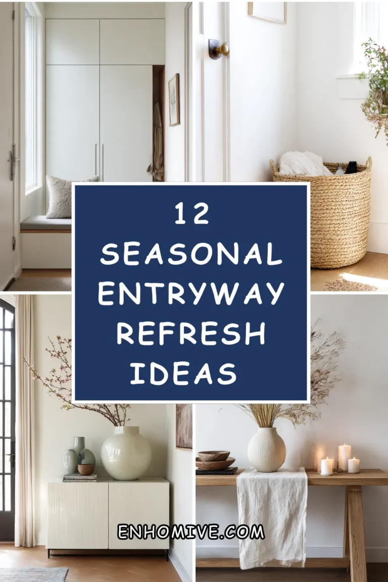 12 Seasonal Entryway Refresh Ideas That Transition Seamlessly Into Everyday Style