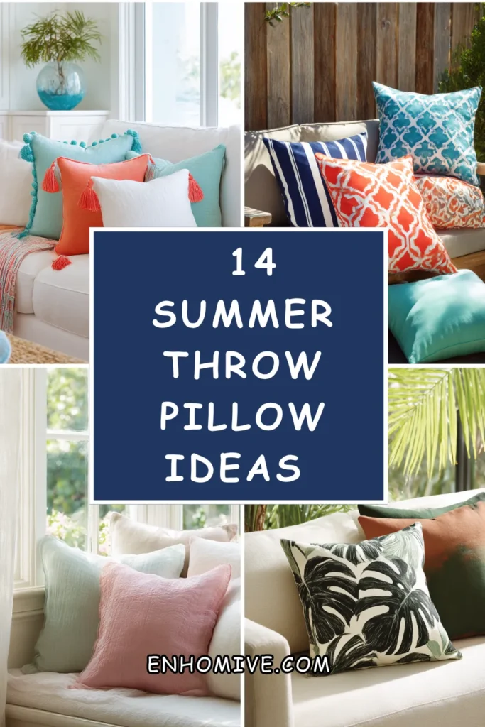 14 Summer Throw Pillow Ideas That Instantly Refresh Your Space 1 How 18 1