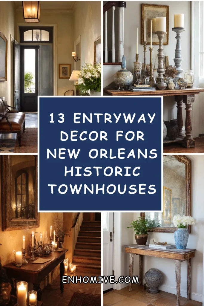 13 Entryway Decor Ideas for New Orleans Historic Townhouses 1 How 19 2