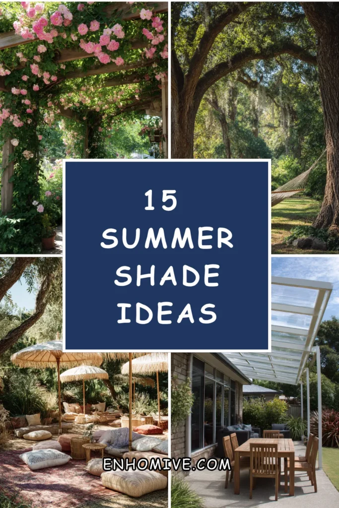 15 Summer Shade Ideas for Hot Sunny Days 1 How 21 1