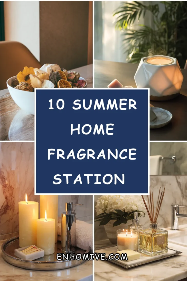 10 Summer Home Fragrance Station Ideas
