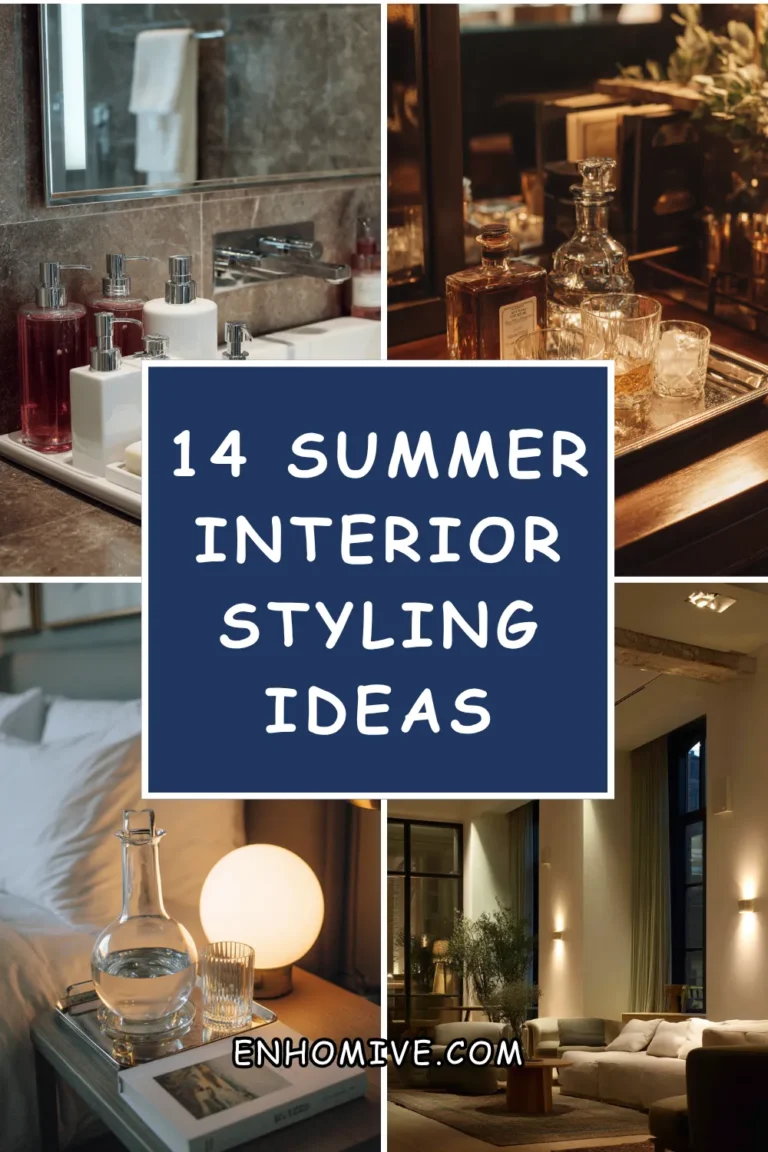 14 Summer Interior Styling Ideas That Feel Like a Hotel