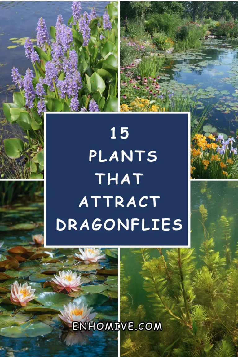 15 Plants That Attract Dragonflies