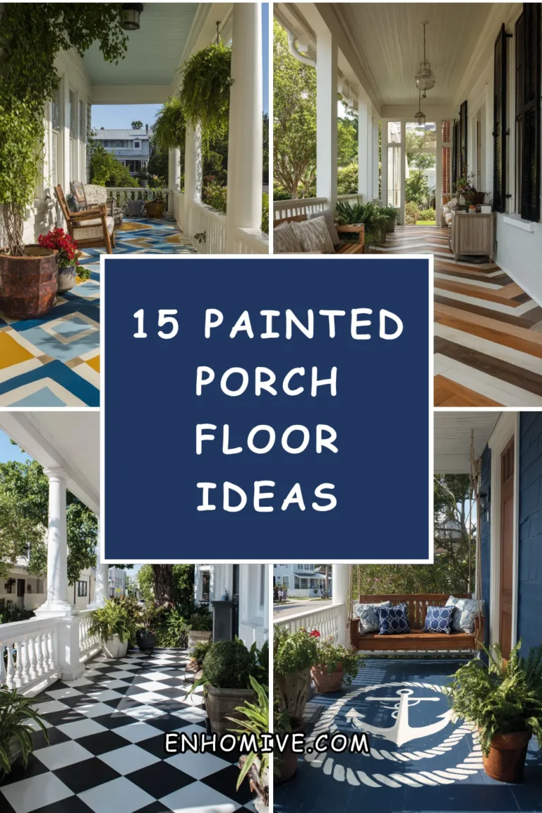 15 Painted Porch Floor Ideas