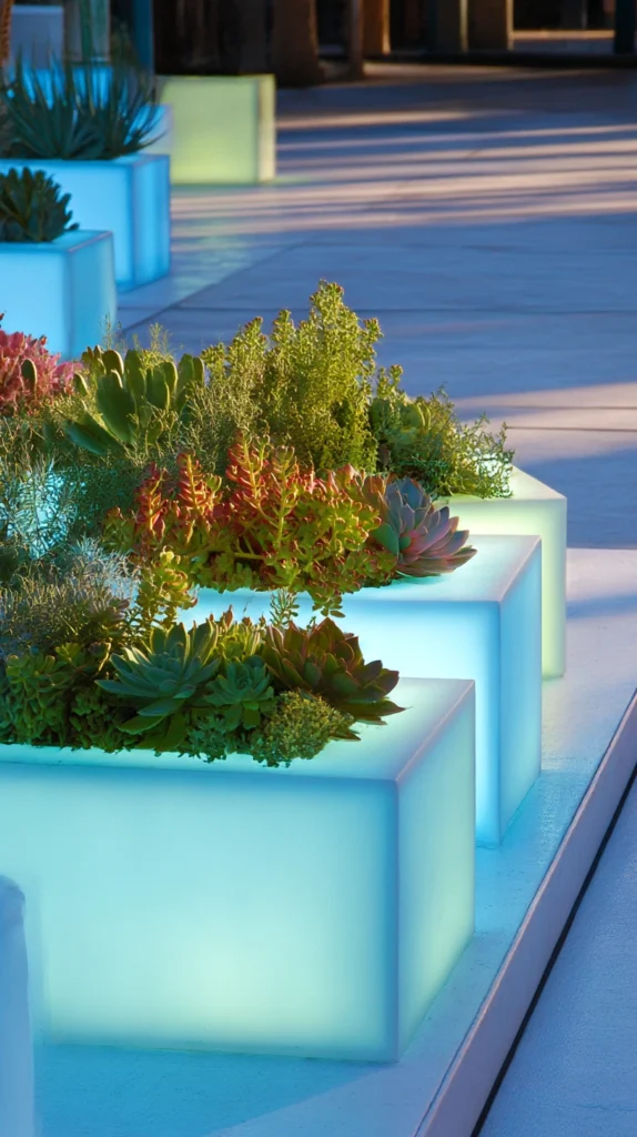 15 Glow in the Dark Garden Ideas That Transform Your Outdoor Space at Night 7 bh 6