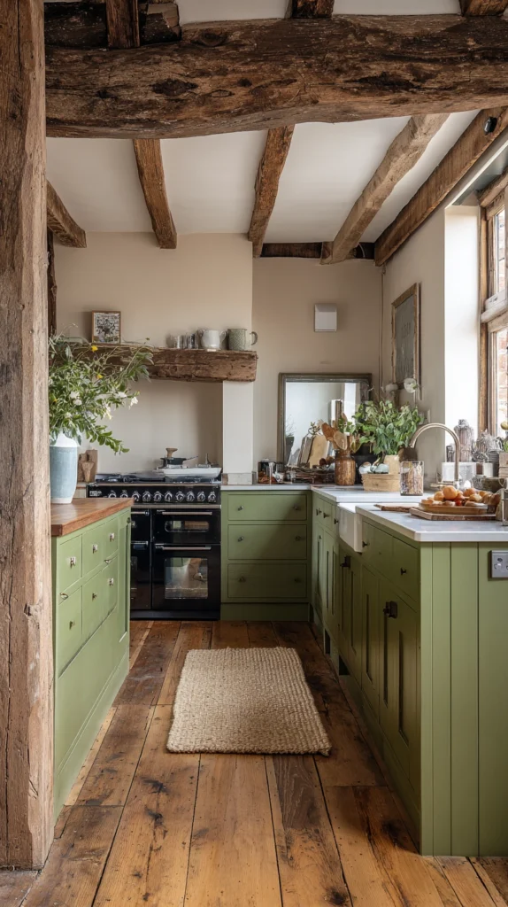 14 Olive Green Kitchen Cabinet Ideas for a Warm Earthy Kitchen 12 bi 11