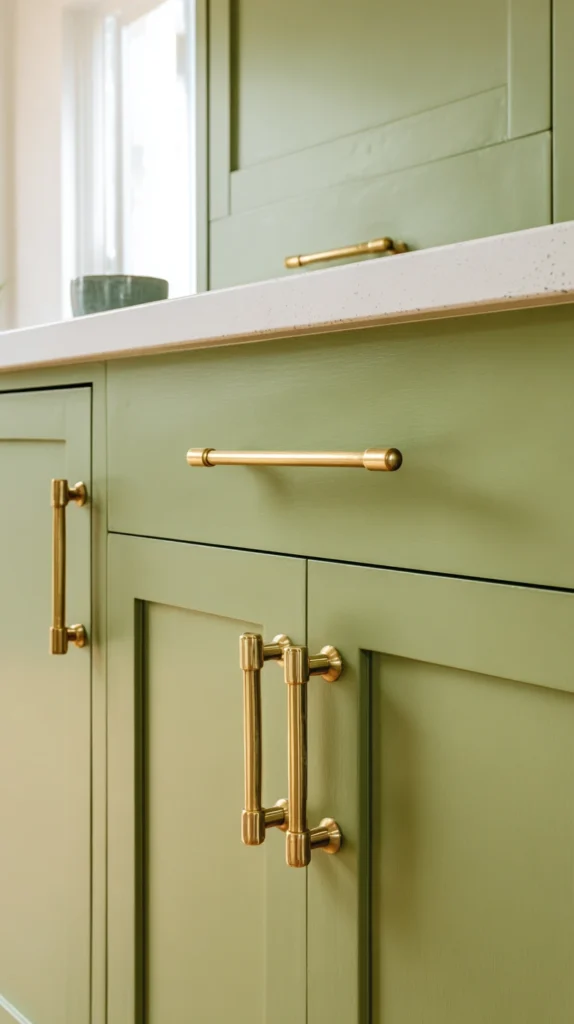 14 Olive Green Kitchen Cabinet Ideas for a Warm Earthy Kitchen 14 bi 13