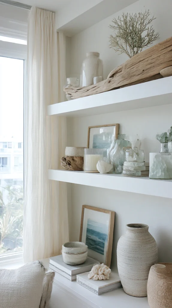 11 Summer Shelf Styling Ideas That Look Clean and Aesthetic 2 cf 1 1
