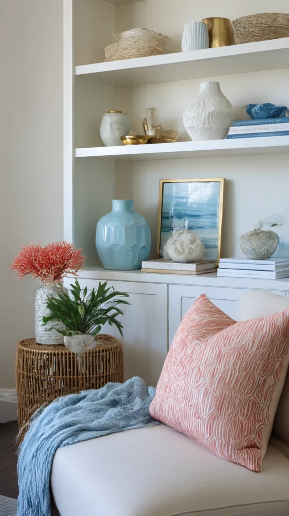 11 Summer Shelf Styling Ideas That Look Clean and Aesthetic 12 cf 11 1