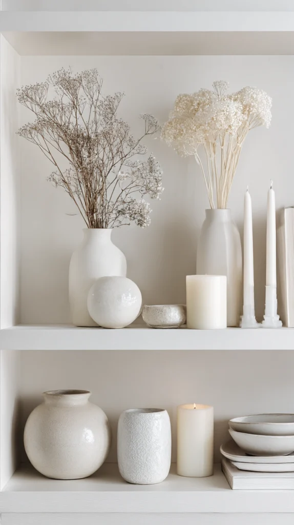 11 Summer Shelf Styling Ideas That Look Clean and Aesthetic 4 cf 3 1