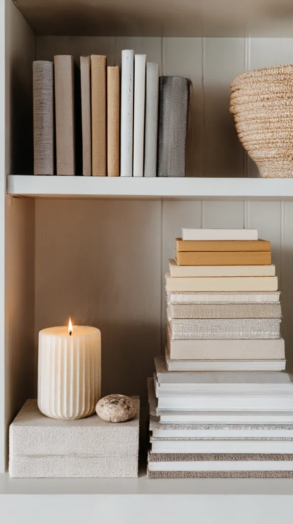11 Summer Shelf Styling Ideas That Look Clean and Aesthetic 8 cf 7 1