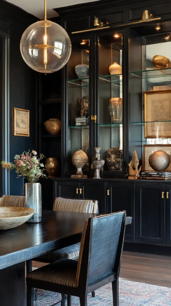 15 Dark Moody Dining Room Ideas for New Orleans Historic Homes 10 cq 9 3