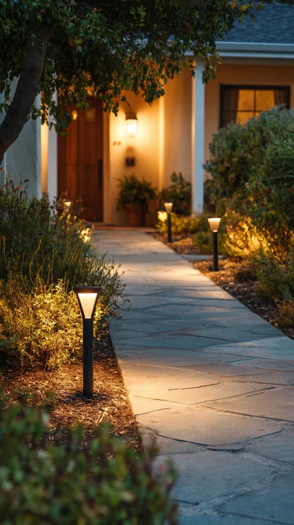 13 Pathway Lighting Ideas for a Front Yard That Looks Like the Walk to the Pitch 2 cy 1