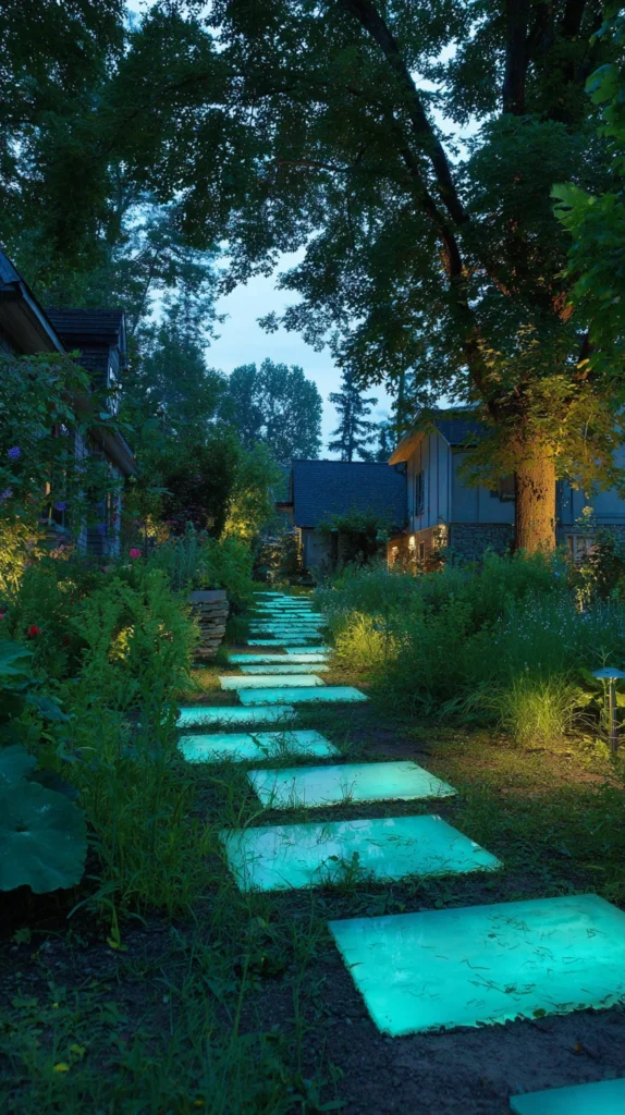 13 Pathway Lighting Ideas for a Front Yard That Looks Like the Walk to the Pitch 14 cy 13