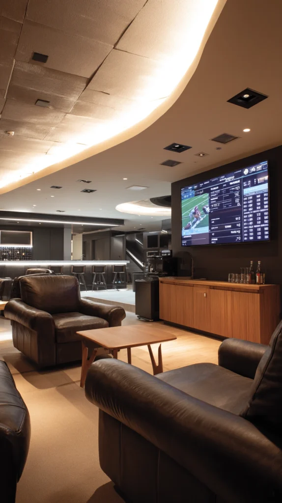 15 Living Room Lighting Ideas That Set the Perfect Football World Cup Mood 9 fk 8