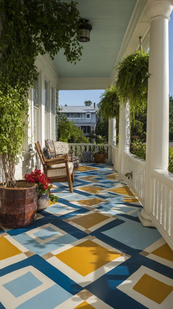 15 Painted Porch Floor Ideas 14 hg 13
