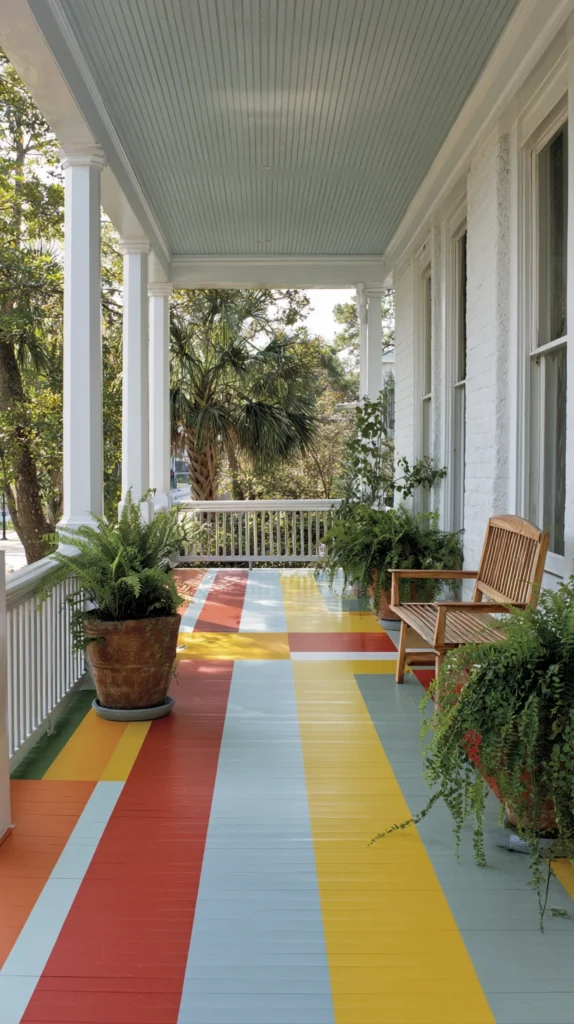 15 Painted Porch Floor Ideas 3 hg 2