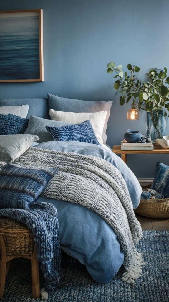 14 Dusty Blue Bedroom Ideas for a Calm Serene Retreat 13 ja 12