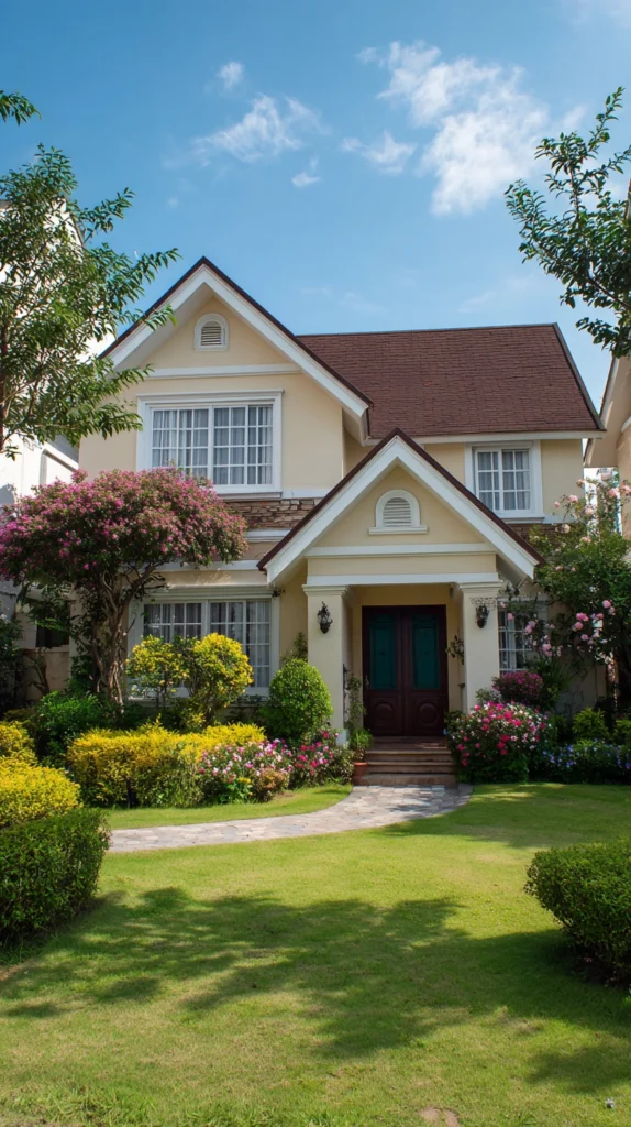 15 Brown Roof Exterior Paint Color Ideas 2 ju 1