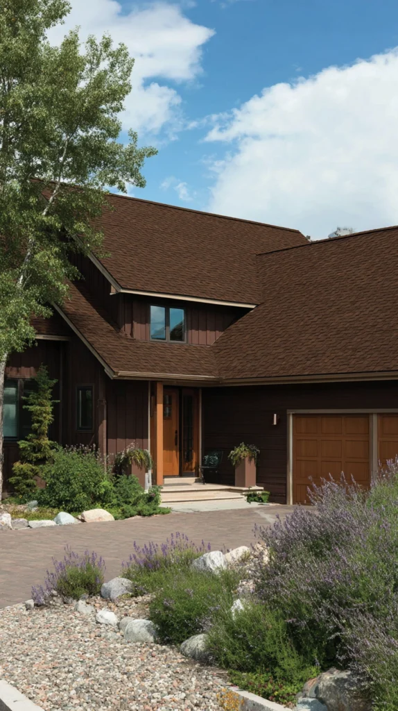 15 Brown Roof Exterior Paint Color Ideas 16 ju 15