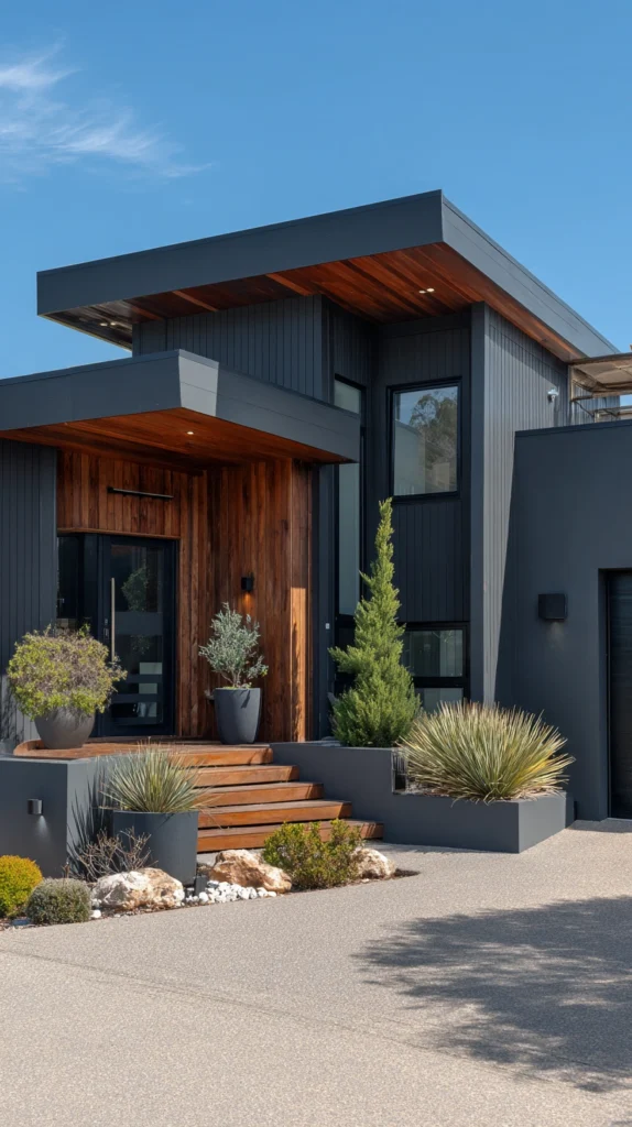 15 Brown Roof Exterior Paint Color Ideas 6 ju 5