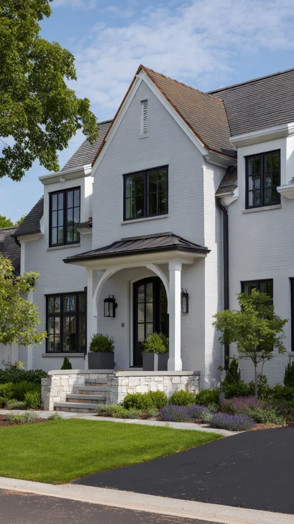 15 Brown Roof Exterior Paint Color Ideas 8 ju 7