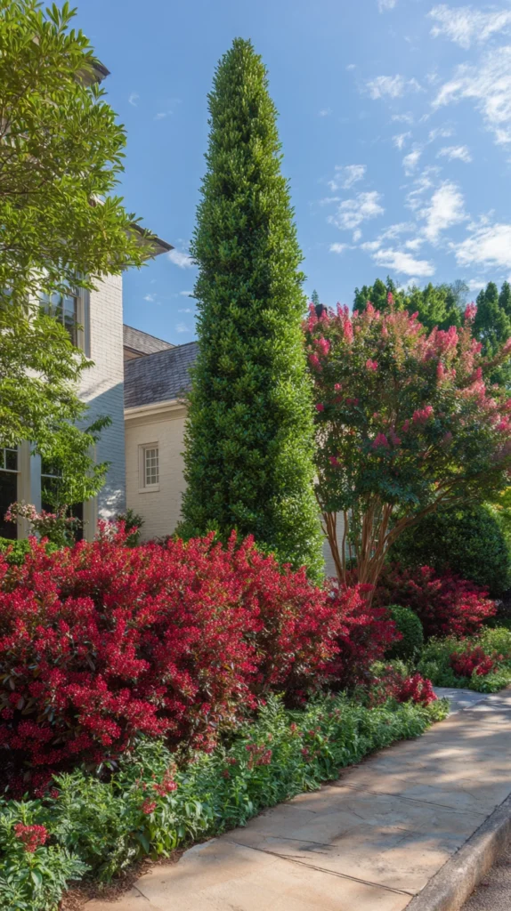 15 Statement Tree and Shrub Combinations That Frame Your Home Like a Trophy Podium 11 mp 10