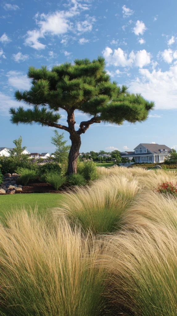 15 Statement Tree and Shrub Combinations That Frame Your Home Like a Trophy Podium 9 mp 8