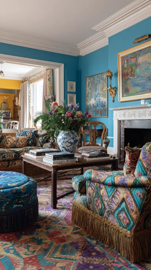 13 New Orleans Living Room Ideas That Prove More Color More Pattern More Everything is Always Right 14 mu 13