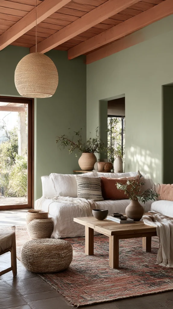 12 Bold Red, White & Green Living Room Looks for a Striking Home Style 7 qf 6