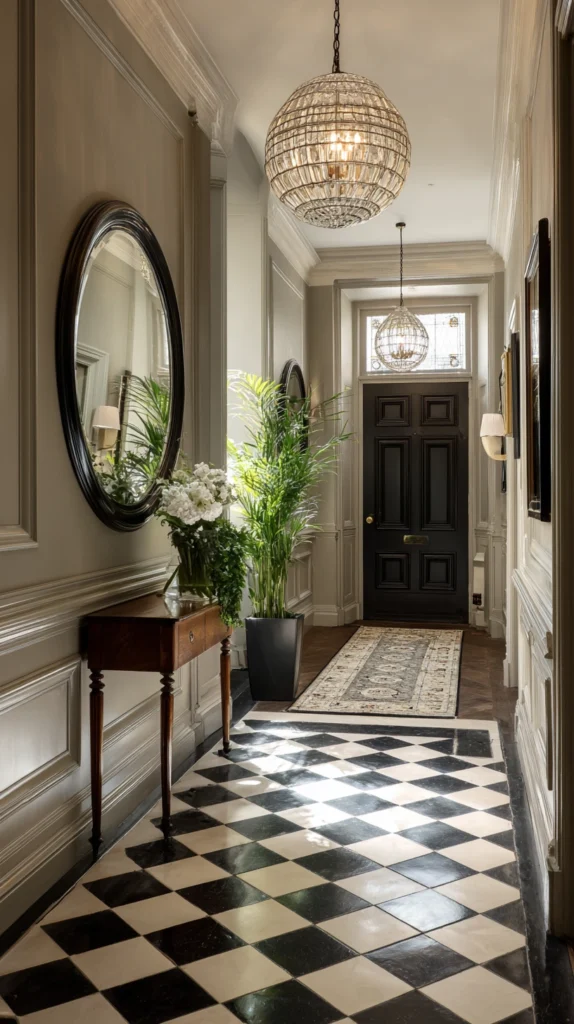 14 Entryway Rug and Runner Combos That Lay the Red Carpet for Guests 11 vu 10