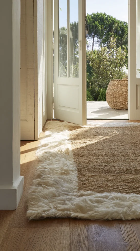 14 Entryway Rug and Runner Combos That Lay the Red Carpet for Guests 12 vu 11