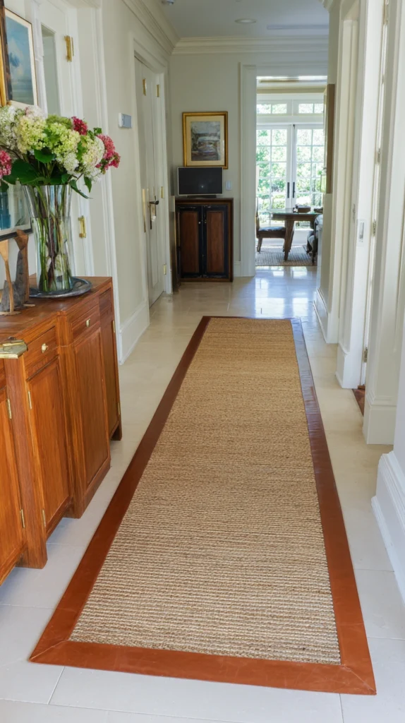 14 Entryway Rug and Runner Combos That Lay the Red Carpet for Guests 14 vu 13
