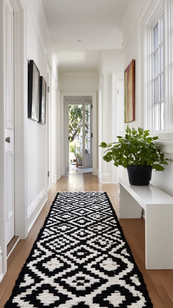 14 Entryway Rug and Runner Combos That Lay the Red Carpet for Guests 3 vu 2