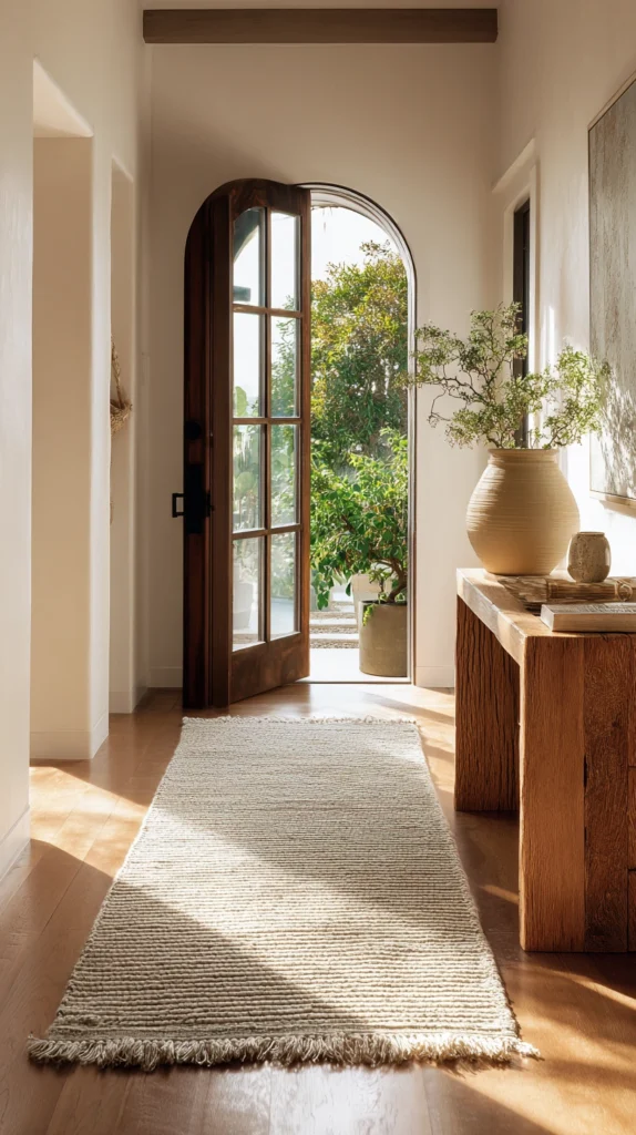 14 Entryway Rug and Runner Combos That Lay the Red Carpet for Guests 4 vu 3