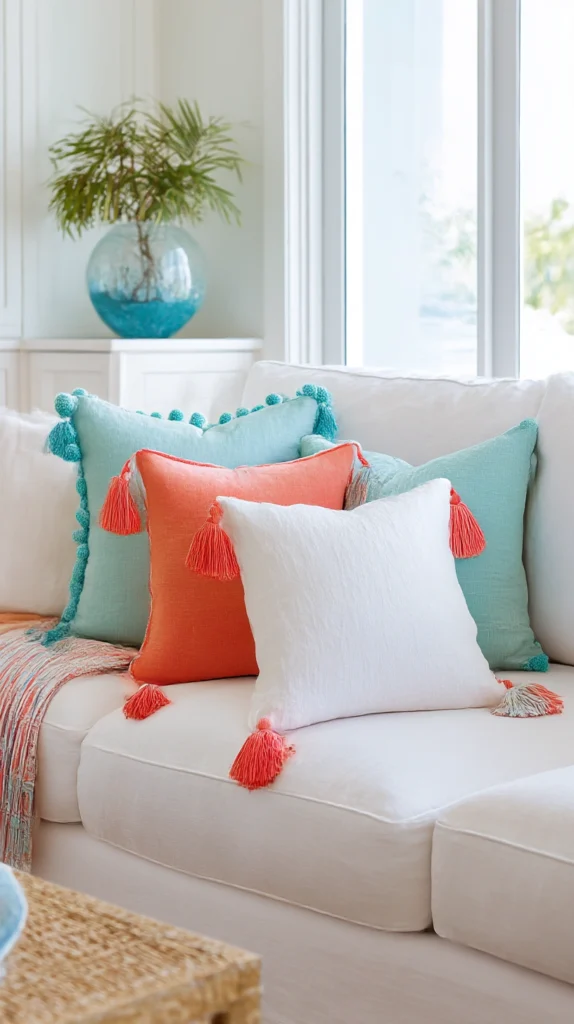 14 Summer Throw Pillow Ideas That Instantly Refresh Your Space 12 wq 11