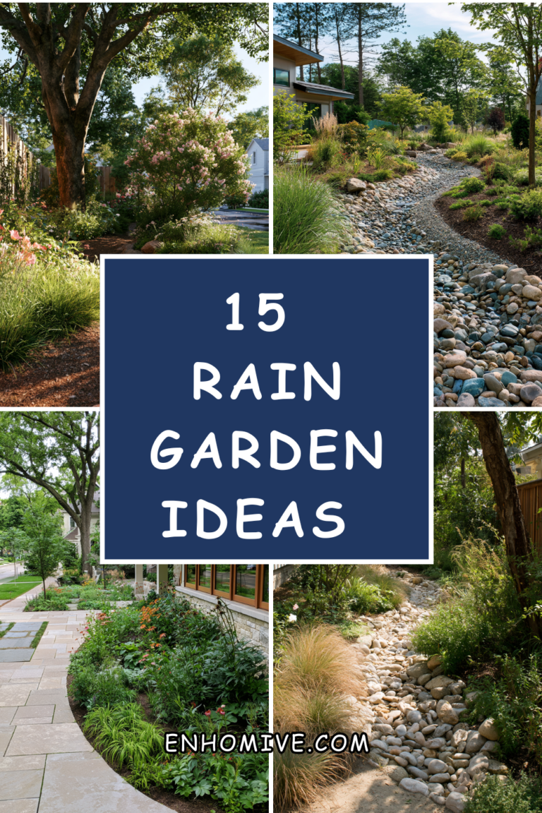 15 Rain Garden Ideas for a Sustainable & Stylish Yard